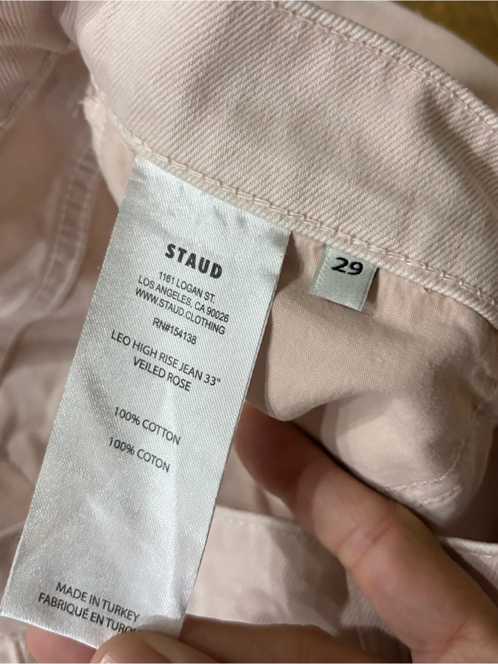 STAUD Leo Jeans